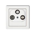 Gniazdo 2 wyjścia SAT-TV DECO Gniazdo 2 wyjścia SAT-TV DECO