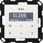 Radio podtynkowe LCD Gira System 55