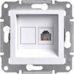 Gniazdo komputerowe 1 x RJ45 kat. 5e bez ramki Gniazdo komputerowe 1 x RJ45 kat. 5e bez ramki