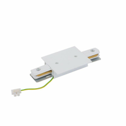 Nowodvorski NOV1F2T PROFILE RECESSED POWER STRAIGHT CONNECTOR Tworzywo sztuczne PC Stal Biały 220-230V V
