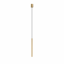 Nowodvorski lampa wisząca LASER 490 G9 x 1 Stal lakierowana Satynowy złoty ~220-230 V MAX: 1x10W only LED
