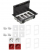 KONTAKT SIMON FLOOR BOX puszka podłogowa 2x gniazdo z/u + 2x DATA + 4x gniazdo RJ45 kat. 6 nieekranowane do podłóg technicznych ( podniesionych )