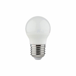 Kanlux żarówka led BILO 4,9W E27-WW ciepła biała, 470lm, 3000K, kulka mleczna