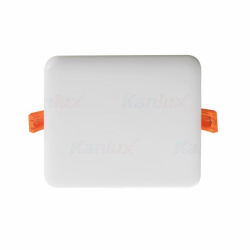 Kanlux oprawa AREL LED DL 10W-NW neutralna  biała, 4000K, 1000lm, kwadrat, IP65/20, ultra cienka 9mm, 125x125mm