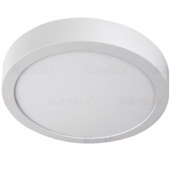 Kanlux oprawa CARSA V2LED 24W-NW-W neutralna biała, 4000K, 1680lm, biała, IP20, fi 300mm