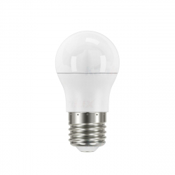 Kanlux żarówka led IQ-LED G45 E27 7,2W CW zimna biała, 6500K, 806lm,  kulka mleczna