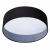 Kanlux plafon RIFA LED 17,5W NW B/W neutralna biała, 4000K, czarny/biały