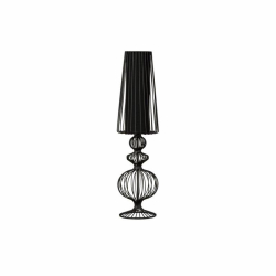 Nowodvorski oprawa stołowa AVEIRO L E27 x 1 Stal lakierowana Tkanina Czarny ~220-230 V MAX: 1x40W