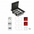 KONTAKT SIMON FLOOR BOX puszka podłogowa 1x gniazdo z/u + 2x DATA + 1x gniazdo RJ45 kat. 6 + 1x VGA + 1x RTV-SAT do podłóg technicznych ( podniesionyc
