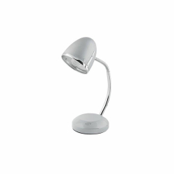 Nowodvorski oprawa biurkowa POCATELLO E27 x 1 Stal lakierowana Peszel Srebrny ~220-230 V MAX: 1x18W