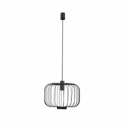 Nowodvorski lampa wisząca ALLAN GU10 x 1 Stal lakierowana Czarny ~220-230 V MAX: 1x35W