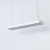 Nowodvorski lampa wisząca SOFT LED 90X20 LED TUBE T8 x 2 Aluminium lakierowane Tworzywo sztuczne PMMA Biały 220-230 V MAX: 16W
