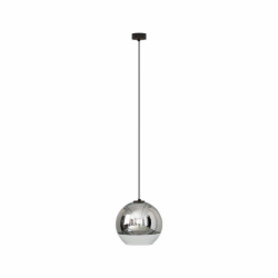 Nowodvorski lampa wisząca GLOBE PLUS M E27 x 1 Szkło metalizowane Stal lakierowana Chrom 220-230 V MAX: 60W