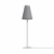 Nowodvorski oprawa stołowa TRIFLE G9 x 1 Tkanina Aluminium lakierowane Szary 220-230 V MAX: 10W only LED
