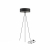 Nowodvorski Lampa podłogowa CADILAC E27 x 3 Tkanina Stal lakierowana Czarny 220-230 V MAX: 25W only LED