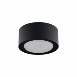 Nowodvorski oprawa natynkowa FLEA GX53 x 1 Stal lakierowana Czarny ~220-230 V MAX: 12W