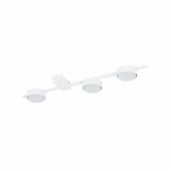 Nowodvorski plafon PILLS GX53 x 3 Aluminium lakierowane Stal lakierowana Biały ~220-230 V MAX: 3x8W