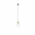 Nowodvorski lampa wisząca PEAR S E27 x 1 Szkło Stal mosiądzowana Transparentny ~220-230 V MAX: 40W