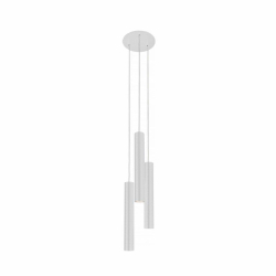 Nowodvorski lampa wisząca EYE L GU10 x 3 Stal lakierowana Biały ~220-230 V MAX: 3x10W only LED