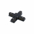 Nowodvorski NOV1F2T PROFILE X CONNECTOR x 0 Tworzywo sztuczne PC Stal Czarny ~220-230 V