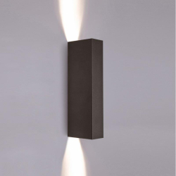 Nowodvorski kinkiet MALMO GU10 x 2 Stal lakierowana Czarny ~220-230 V MAX: 35W
