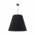 Nowodvorski lampa wisząca MOSS E27 x 3 Tkanina Stal lakierowana Czarny ~220-230 V MAX: 3x60W