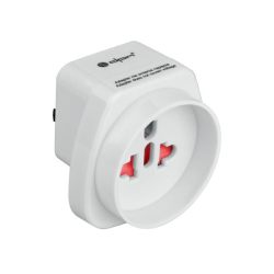 DPM Adapter podróżny USA - Polski EU biały PF01US-W