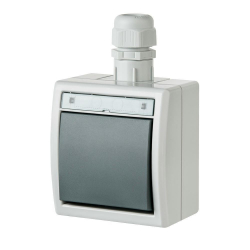 ELEKTRO-PLAST NASIELSK AQUANT Łącznik 1-biegunowy (schodowy) hermetyczny IP65 1201-65