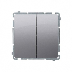 KONTAKT-SIMON Basic Łącznik świecznikowy podświetlany stal inox BMW5L.01/21