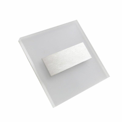 Eko-light oprawa schodowa LUMI SILVER 3000K ciepła biała 0,6W 230V srebrna