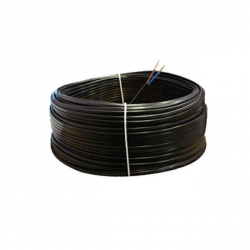 Zamel OMYp 2x0,5mm2 czarny 1m H03VVH2-F kabel przewód płaski 300/300V