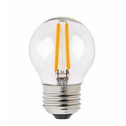 Żarówka E27 2 filament led 2W RETRO kulka G45