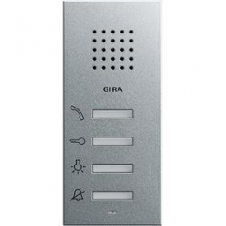 Gira Unifon AP System 55 kolor aluminiow y natynkowy