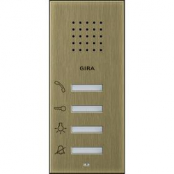Gira Unifon AP System 55 brąz natynkowy