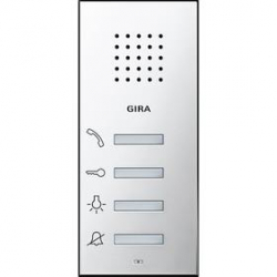 Gira Unifon AP System 55 chrom natynkowy 