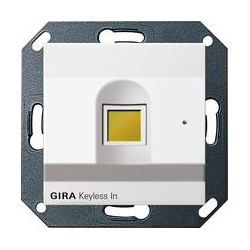 Gira Gira Keyless In czytnik linii pap. System 55 biały