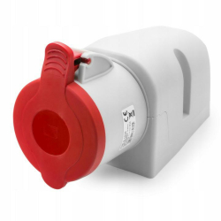 PAWBOL Gniazdo stałe 32A 5P 400V IP44 B.1038