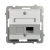 OSPEL AS Obudowa gniazda komputerowego pojedynczego biała GPK-1GS/p/00