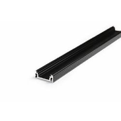 Profil Surface14 3m czarny aluminiowy do taśmy led o szerokości do 14mm np. RGBW