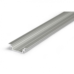 Profil led Groove14 2m anodowany wpuszczany led szeroki do taśmy rgbw 12mm