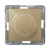 OSPEL IMPRESJA Ściemniacz przyciskowo-obrotowy złoty metalik ŁP-8Y