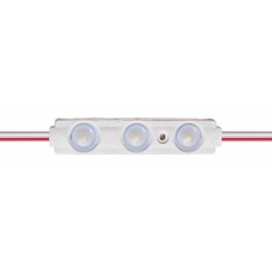 Moduł 160st 3 led smd 2835 0,72W zimny 9500K 12VDC 71lm