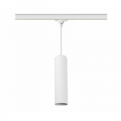 Lampa wisząca SANDRA 1xgu10 Biała 60x300 zwis oprawa na szynę 3-fazową LUXsystem-3F