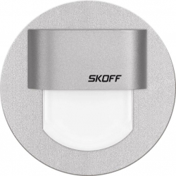 SKOFF RUEDA mini – G(alu) / WW ciepły biały (ciepły biały) [obud. Aluminium]