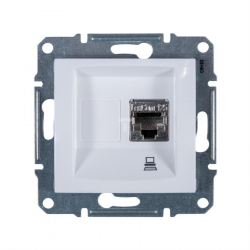 SCHNEIDER ELECTRIC Sedna Gniazdo komputerowe pojedyncze RJ45 kat.5e FTP b SDN4500121 Hurtownia w Warszawie Sikorskiego 3