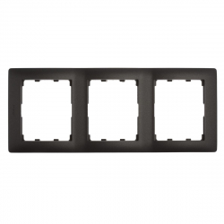 LEGRAND SISTENA LIFE Ramka potrójna pionowa choco 771207