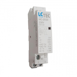 Stycznik modułowy 25A 2NO 230V LC-Tec EBS6CH 1M 5902838496060