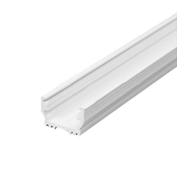 Profil aluminiowy UNI12 BCD/U 2m biały nawierzchniowy do taśma led hurtownia led Premium Lux