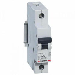 LEGRAND Wyłącznik nadprądowy 1P B 20A 6kA AC RX3 419137