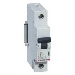 LEGRAND Wyłącznik nadprądowy 1P B 10A 6kA AC S301 RX3 419134